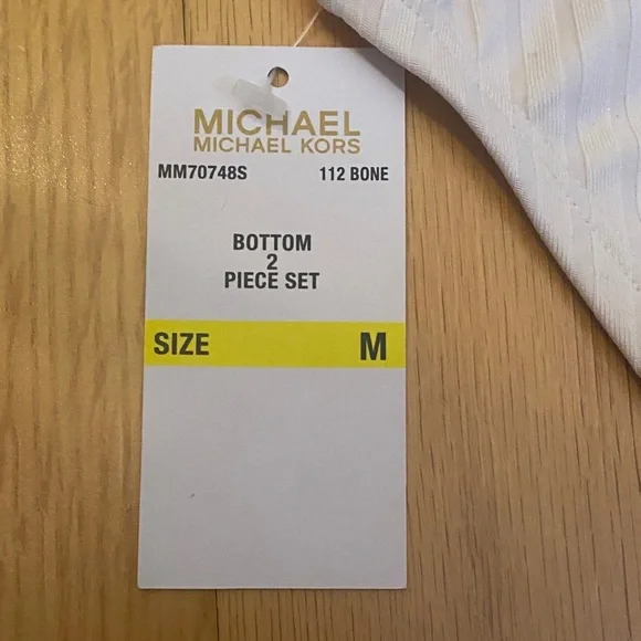 Michael Kors Cream Bikini with Gold Details - Picture 3 of 3